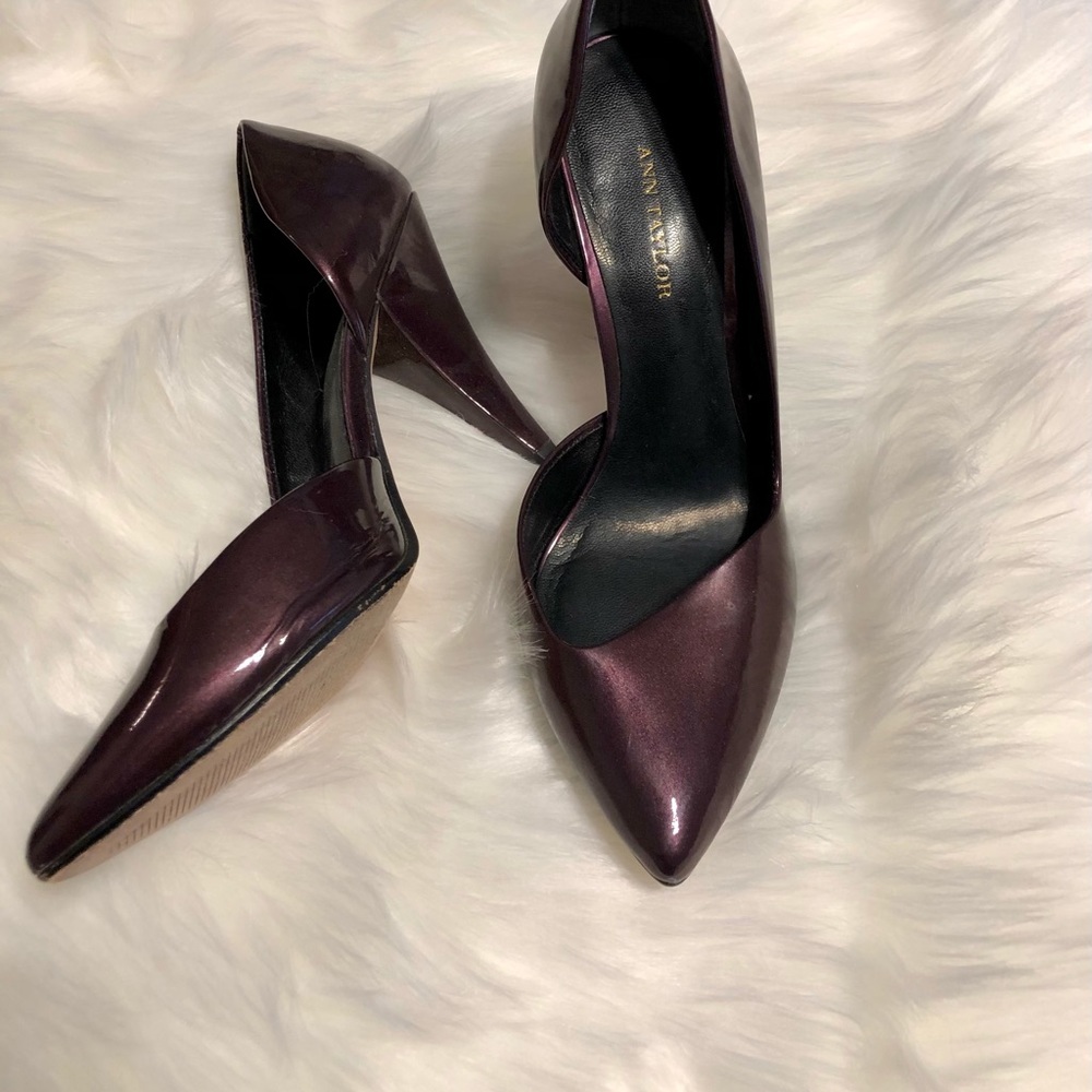 Ann Taylor Pumps patent heels. Worn once